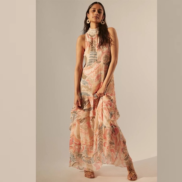 Anthropologie Dresses & Skirts - Anthropologie Crochet-Trimmed Maxi Dress
Verb by Pallavi Singhee